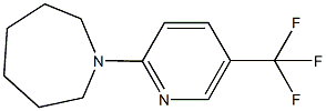 1-[5-(trifluoromethyl)-2-pyridinyl]azepane Struktur