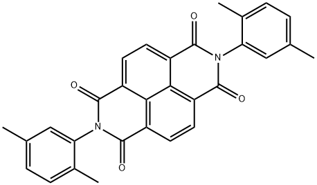 2,7-bis(2,5-dimethylphenyl)benzo[lmn][3,8]phenanthroline-1,3,6,8(2H,7H)-tetrone Struktur