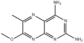 7-methoxy-6-methyl-2,4-pteridinediamine Struktur