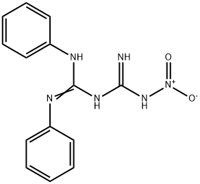 N-[(2-hydroxy-2-oxidohydrazino)(imino)methyl]-N',N''-diphenylguanidine Struktur