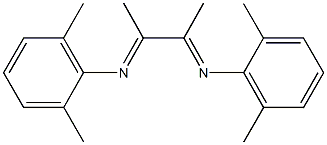 N-(2,6-dimethylphenyl)-N-{2-[(2,6-dimethylphenyl)imino]-1-methylpropylidene}amine Struktur