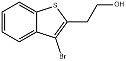 2-(3-bromo-1-benzothien-2-yl)ethanol Struktur