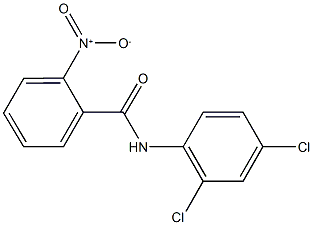 N-(2,4-dichlorophenyl)-2-nitrobenzamide Struktur