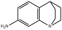 1-azatricyclo[6.2.2.0~2,7~]dodeca-2,4,6-trien-4-ylamine Struktur