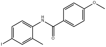 N-(4-iodo-2-methylphenyl)-4-methoxybenzamide Struktur