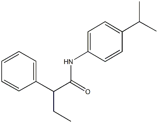 N-(4-isopropylphenyl)-2-phenylbutanamide Struktur