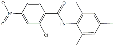 2-chloro-4-nitro-N-mesitylbenzamide Struktur