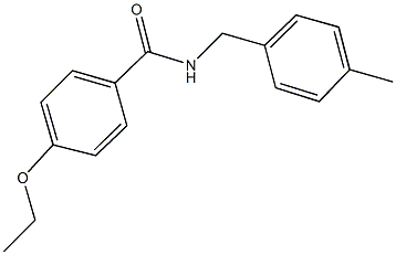 4-ethoxy-N-(4-methylbenzyl)benzamide Struktur