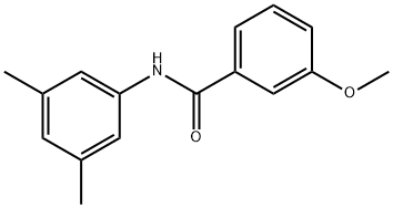 N-(3,5-dimethylphenyl)-3-methoxybenzamide Struktur