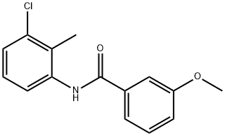 N-(3-chloro-2-methylphenyl)-3-methoxybenzamide Struktur