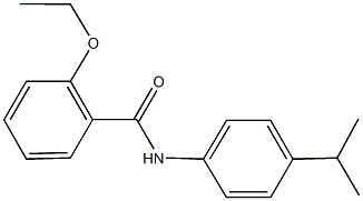 2-ethoxy-N-(4-isopropylphenyl)benzamide Struktur