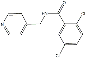 2,5-dichloro-N-(4-pyridinylmethyl)benzamide Struktur