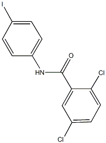 2,5-dichloro-N-(4-iodophenyl)benzamide Struktur