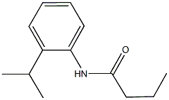 N-(2-isopropylphenyl)butanamide Struktur