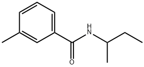 N-(sec-butyl)-3-methylbenzamide Struktur