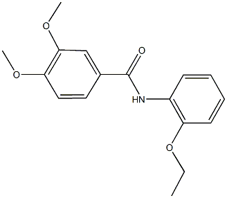 N-(2-ethoxyphenyl)-3,4-dimethoxybenzamide Struktur