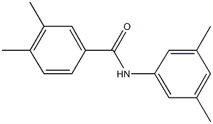 N-(3,5-dimethylphenyl)-3,4-dimethylbenzamide Struktur