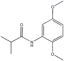 N-(2,5-dimethoxyphenyl)-2-methylpropanamide Struktur