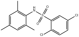 2,5-dichloro-N-mesitylbenzenesulfonamide Struktur