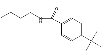 4-tert-butyl-N-isopentylbenzamide Struktur