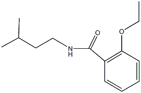 2-ethoxy-N-isopentylbenzamide Struktur