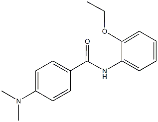 4-(dimethylamino)-N-(2-ethoxyphenyl)benzamide Struktur