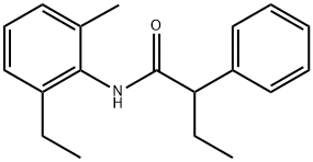 N-(2-ethyl-6-methylphenyl)-2-phenylbutanamide Struktur