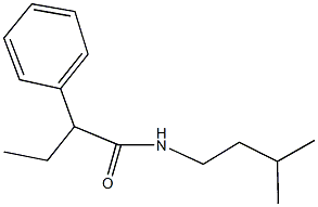 N-isopentyl-2-phenylbutanamide Struktur