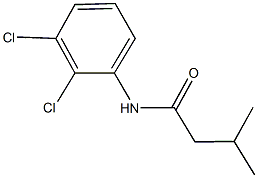 N-(2,3-dichlorophenyl)-3-methylbutanamide Struktur