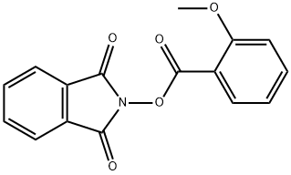 2-[(2-methoxybenzoyl)oxy]-1H-isoindole-1,3(2H)-dione Struktur