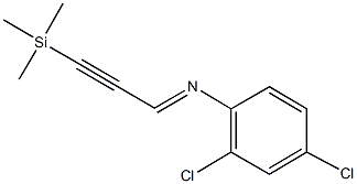 N-(2,4-dichlorophenyl)-N-[3-(trimethylsilyl)-2-propynylidene]amine Struktur