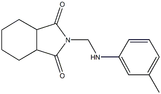 2-(3-toluidinomethyl)hexahydro-1H-isoindole-1,3(2H)-dione Struktur