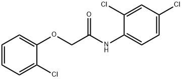 2-(2-chlorophenoxy)-N-(2,4-dichlorophenyl)acetamide Struktur