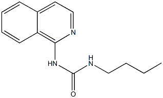 N-butyl-N'-(1-isoquinolinyl)urea Struktur