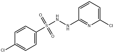 4-chloro-N'-(6-chloro-2-pyridinyl)benzenesulfonohydrazide Struktur