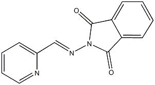 2-[(2-pyridinylmethylene)amino]-1H-isoindole-1,3(2H)-dione Struktur