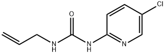 N-allyl-N'-(5-chloro-2-pyridinyl)urea Struktur