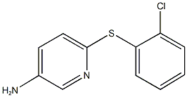 6-[(2-chlorophenyl)sulfanyl]-3-pyridinylamine Struktur