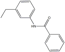 N-(3-ethylphenyl)benzamide Struktur