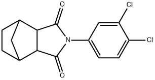 4-(3,4-dichlorophenyl)-4-azatricyclo[5.2.1.0~2,6~]decane-3,5-dione Struktur