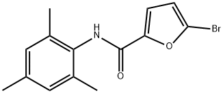 5-bromo-N-mesityl-2-furamide Struktur