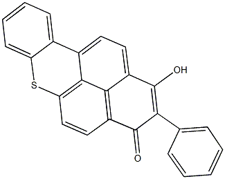 1-hydroxy-2-phenyl-3H-naphtho[2,1,8-mna]thioxanthen-3-one