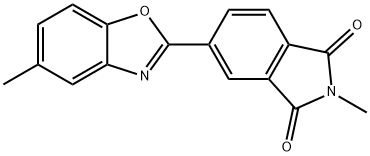 2-methyl-5-(5-methyl-1,3-benzoxazol-2-yl)-1H-isoindole-1,3(2H)-dione Struktur