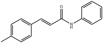 3-(4-methylphenyl)-N-phenylacrylamide Struktur