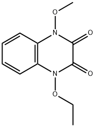 1-ethoxy-4-methoxy-1,4-dihydroquinoxaline-2,3-dione Struktur