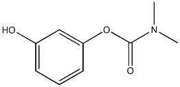 3-hydroxyphenyl dimethylcarbamate Struktur