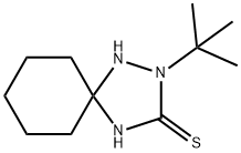 2-tert-butyl-1,2,4-triazaspiro[4.5]decane-3-thione Struktur