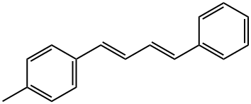 1-methyl-4-(4-phenyl-1,3-butadienyl)benzene Struktur