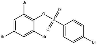 2,4,6-tribromophenyl 4-bromobenzenesulfonate Struktur