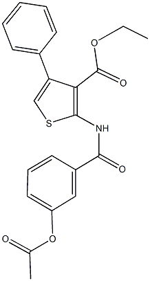 ethyl methylthiophene-3-carboxylic acid Struktur